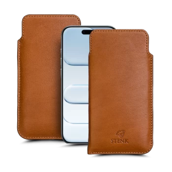 Футляр Stenk Elegance для Apple iPhone 17 Air Camel