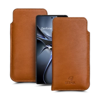 Футляр Stenk Elegance для ASUS Zenfone 12 Ultra Camel