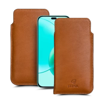 Футляр Stenk Elegance для HuaWei Honor 400 Lite Camel