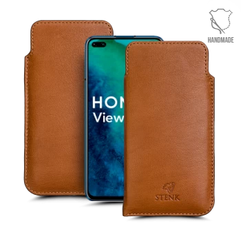 Футляр Stenk Elegance для HuaWei Honor View 30 Pro Camel