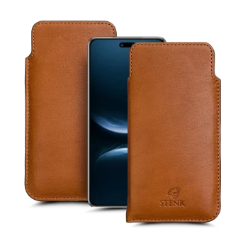 Футляр Stenk Elegance для HuaWei Nova 14 Pro Camel