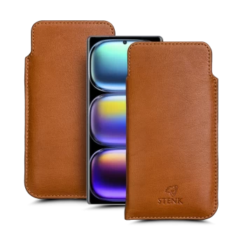 Футляр Stenk Elegance для Infinix Hot 50 Pro Plus 4G Camel