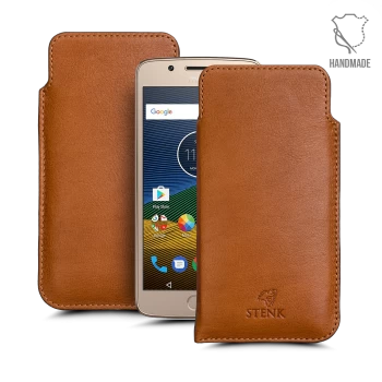 Футляр Stenk Elegance для Motorola Moto G5 (XT1676) Camel