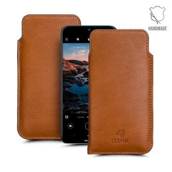 Футляр Stenk Elegance для Nokia 2.3 Camel