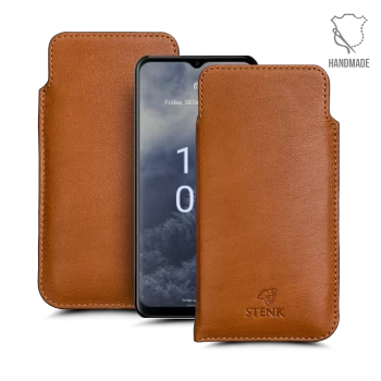 Футляр Stenk Elegance для Nokia G60 Camel