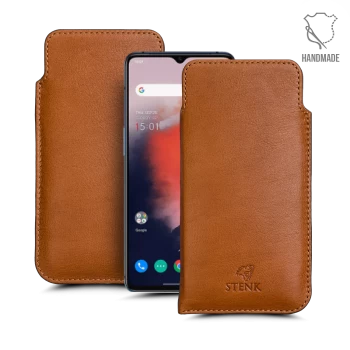 Футляр Stenk Elegance для OnePlus 7T Camel