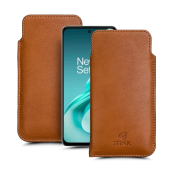 Футляр Stenk Elegance для OnePlus Nord N30 SE Camel