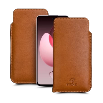 Футляр Stenk Elegance для OPPO Reno13 F 4G Camel
