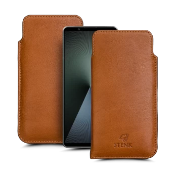 Футляр Stenk Elegance для Sony Xperia 1 VII Camel