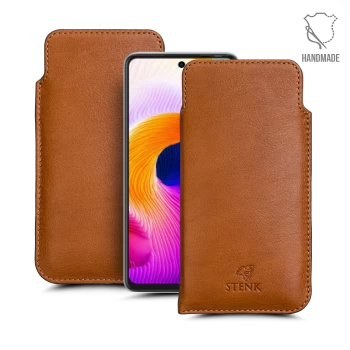 Футляр Stenk Elegance для TECNO Camon 17P Camel