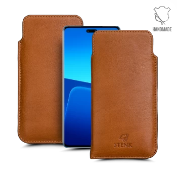 Футляр Stenk Elegance для Xiaomi 13 Lite Camel