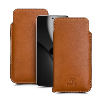 Футляр Stenk Elegance для Xiaomi 15 Ultra Camel