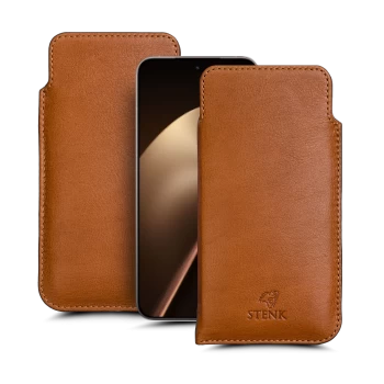 Футляр Stenk Elegance для Xiaomi 15T Pro Camel
