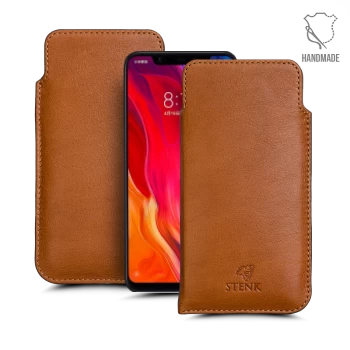 Футляр Stenk Elegance для Xiaomi Mi 8 Camel