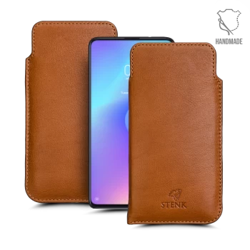 Футляр Stenk Elegance для Xiaomi Mi 9T Pro Camel