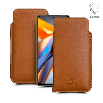 Футляр Stenk Elegance для Xiaomi Poco M5s Camel