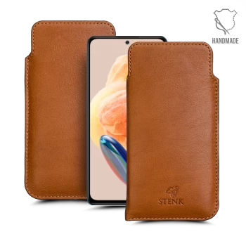 Футляр Stenk Elegance для Xiaomi Redmi Note 12 Pro 4G Camel