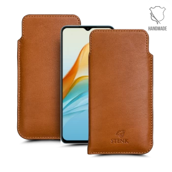 Футляр Stenk Elegance для ZTE Blade V40 Design Camel