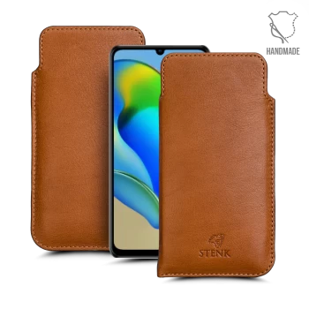 Футляр Stenk Elegance для ZTE Blade V40 Vita Camel