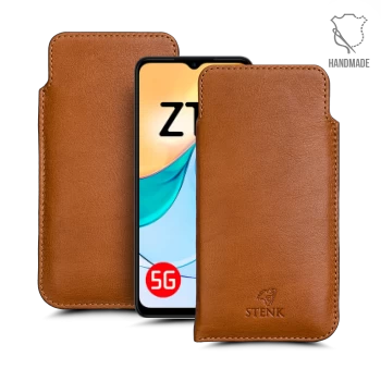 Футляр Stenk Elegance для ZTE Blade V50 Design 5G Camel