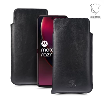 Футляр Stenk Elegance для Motorola Razr 40 Ultra Чорний