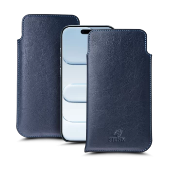 Футляр Stenk Elegance для Apple iPhone 17 Air Синій