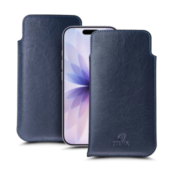 Футляр Stenk Elegance для Apple iPhone 17 Синій
