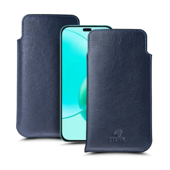 Футляр Stenk Elegance для HuaWei Honor 400 Lite Синій