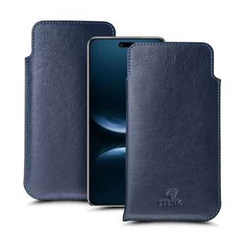 Футляр Stenk Elegance для HuaWei Nova 14 Pro Синій