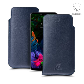 Футляр Stenk Elegance для LG G8 ThinQ Синій