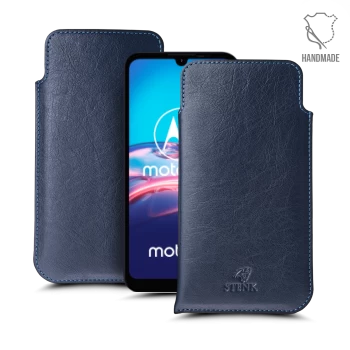 Футляр Stenk Elegance для Motorola Moto e6s Синій