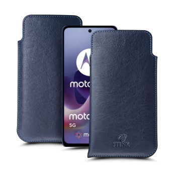 Футляр Stenk Elegance для Motorola Moto G56 Синій