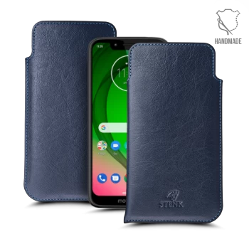 Футляр Stenk Elegance для Motorola Moto G7 Play Синій