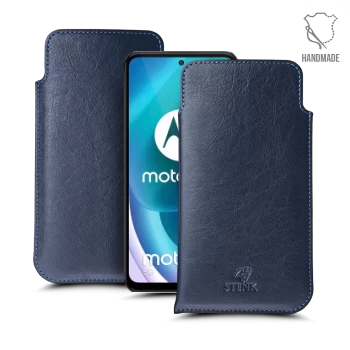 Футляр Stenk Elegance для Motorola Moto G71 5G Синій