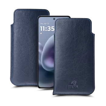 Футляр Stenk Elegance для Motorola Moto G86 Power Синій