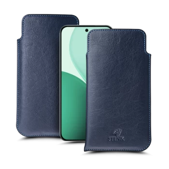 Футляр Stenk Elegance для OPPO Reno 14 FS 5G Синій