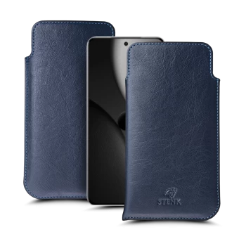 Футляр Stenk Elegance для Xiaomi 15 Ultra Синій