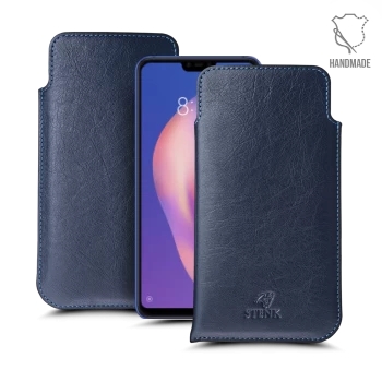 Футляр Stenk Elegance для Xiaomi Mi 8 Lite Синій