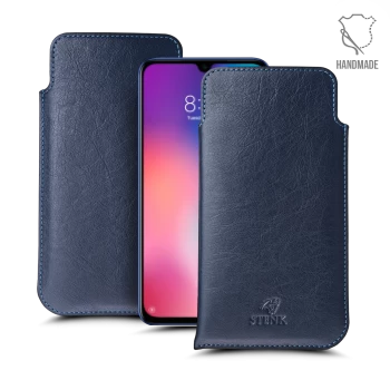 Футляр Stenk Elegance для Xiaomi Mi 9 Pro 5G Синій