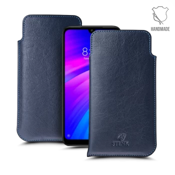 Футляр Stenk Elegance для Xiaomi Redmi 7 Синій