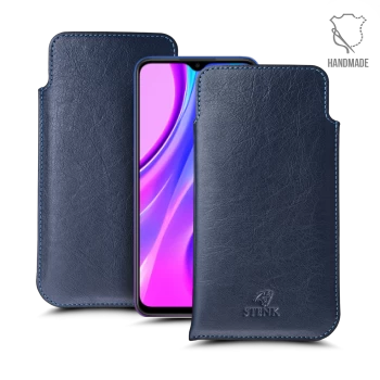 Футляр Stenk Elegance для Xiaomi Redmi 9 Синій