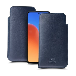 Футляр Stenk Elegance для Xiaomi Redmi Note 12R Синій