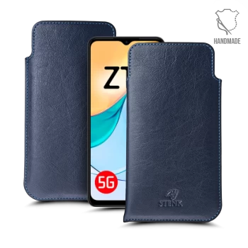 Футляр Stenk Elegance для ZTE Blade V50 Design 5G Синій