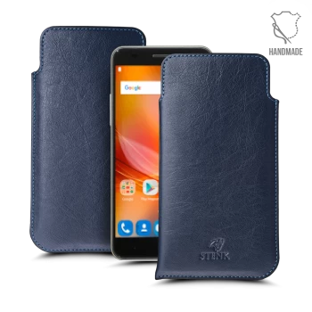 Футляр Stenk Elegance для ZTE Blade V7 Синій