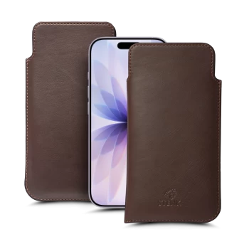 Футляр Stenk Elegance для Apple iPhone 17 Коричневий