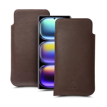 Футляр Stenk Elegance для Infinix Hot 50 Pro Plus 4G Коричневий
