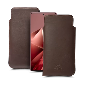 Футляр Stenk Elegance для Infinix Note 50 4G Коричневий