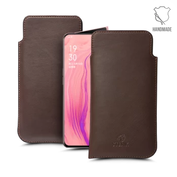 Футляр Stenk Elegance для OPPO Reno Коричневий