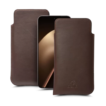 Футляр Stenk Elegance для Xiaomi 15T Pro Коричневий
