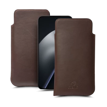 Футляр Stenk Elegance для Xiaomi 15T Коричневий